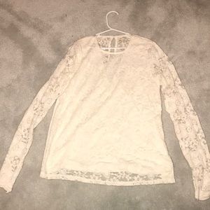White Hollister Long Sleeve